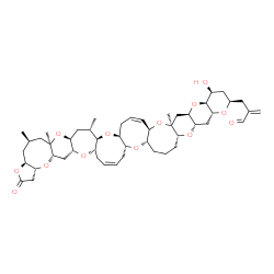 ChemSpider 2D Image | Brevetoxin A | C49H70O13