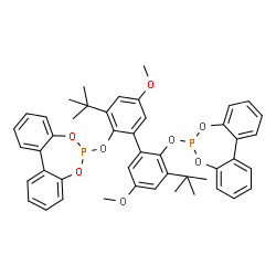 ChemSpider 2D Image | BiPhePhos | C46H44O8P2