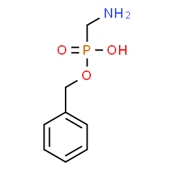 ChemSpider 2D Image | Benzyl hydrogen (aminomethyl)phosphonate | C8H12NO3P