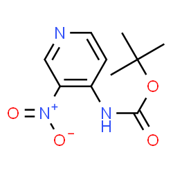 ChemSpider 2D Image | 2-Methyl-2-propanyl (3-nitro-4-pyridinyl)carbamate | C10H13N3O4
