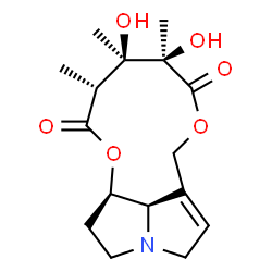 ChemSpider 2D Image | CROTALINE | C16H23NO6