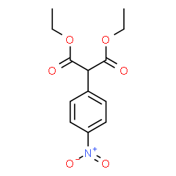 ChemSpider 2D Image | Diethyl (4-nitrophenyl)malonate | C13H15NO6