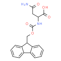 ChemSpider 2D Image | N~2~-[(9H-Fluoren-9-ylmethoxy)carbonyl]asparagine | C19H18N2O5
