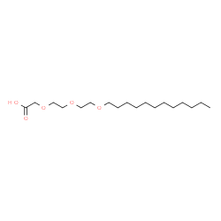 ChemSpider 2D Image | LAURETH-3 CARBOXYLIC ACID | C18H36O5