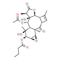 ChemSpider 2D Image | cyclobutenbriarein A | C26H34O10