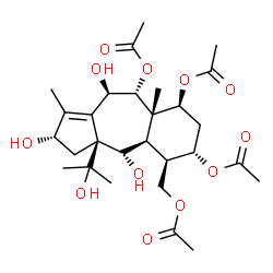 ChemSpider 2D Image | taxumairol V | C28H42O12