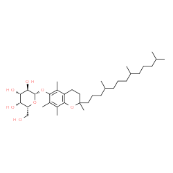 ChemSpider 2D Image | 2,5,7,8-Tetramethyl-2-(4,8,12-trimethyltridecyl)-3,4-dihydro-2H-chromen-6-yl beta-D-galactopyranoside | C35H60O7