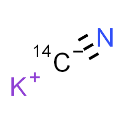 ChemSpider 2D Image | Potassium (~14~C)cyanide | 14CKN