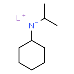 ChemSpider 2D Image | Lithium cyclohexyl(isopropyl)azanide | C9H18LiN
