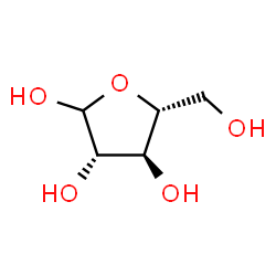ChemSpider 2D Image | D-Arabinofuranose | C5H10O5