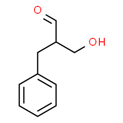 ChemSpider 2D Image | 2-Benzyl-3-hydroxypropanal | C10H12O2