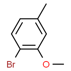 ChemSpider 2D Image | 2-Bromo-5-Methylanisole | C8H9BrO