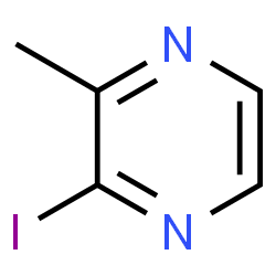 ChemSpider 2D Image | 2-Iodo-3-methylpyrazine | C5H5IN2