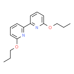 ChemSpider 2D Image | 6,6'-Dipropoxy-2,2'-bipyridine | C16H20N2O2