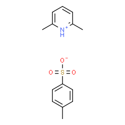 ChemSpider 2D Image | 2,6-Dimethylpyridinium 4-methylbenzenesulfonate | C14H17NO3S