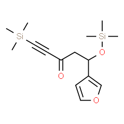 ChemSpider 2D Image | 5-(3-Furyl)-1-(trimethylsilyl)-5-[(trimethylsilyl)oxy]-1-pentyn-3-one | C15H24O3Si2