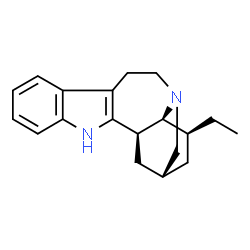 ChemSpider 2D Image | Ibogamine | C19H24N2