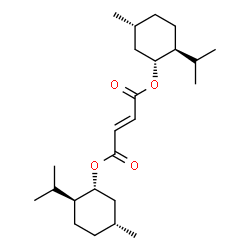 ChemSpider 2D Image | (-)-Dimenthyl fumarate | C24H40O4
