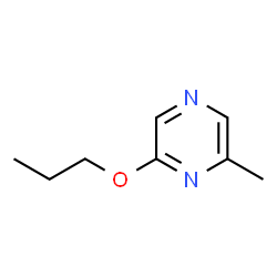 ChemSpider 2D Image | 2-Methyl-6-propoxypyrazine | C8H12N2O