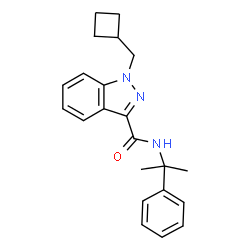 ChemSpider 2D Image | CUMYL-CBMINACA | C22H25N3O