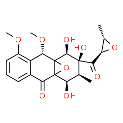 ChemSpider 2D Image | Mensacarcin | C21H24O9