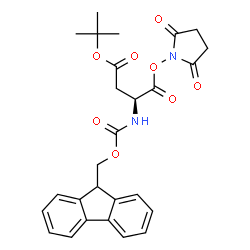 ChemSpider 2D Image | Fmoc-Asp(OtBu)-OSu | C27H28N2O8