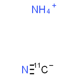 ChemSpider 2D Image | Ammonium (~11~C)cyanide | 11CH4N2
