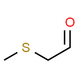 ChemSpider 2D Image | 2-(Methylthio)acetaldehyde | C3H6OS