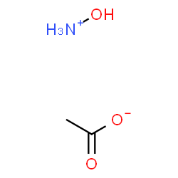 ChemSpider 2D Image | Hydroxyammonium acetate | C2H7NO3