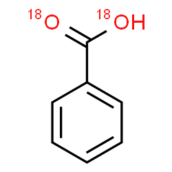ChemSpider 2D Image | (~18~O_2_)Benzoic acid | C7H618O2