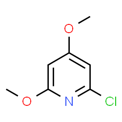 ChemSpider 2D Image | 2-Chloro-4,6-dimethoxypyridine | C7H8ClNO2