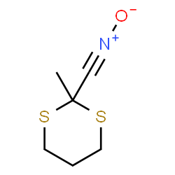 ChemSpider 2D Image | [(2-Methyl-1,3-dithian-2-yl)methylidyne]azane oxide | C6H9NOS2