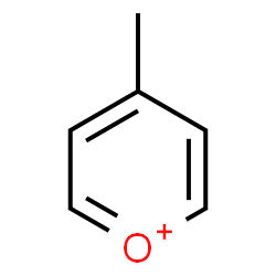 ChemSpider 2D Image | 4-Methylpyrylium | C6H7O