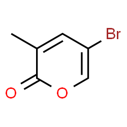ChemSpider 2D Image | 3-methyl-5-bromo-2-pyrone | C6H5BrO2