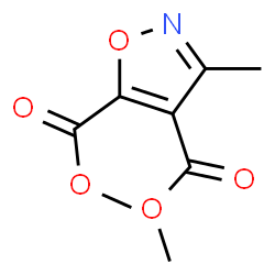 ChemSpider 2D Image | Dimethyl 3-methyl-1,2-oxazole-4,5-dicarboxylate | C8H9NO5