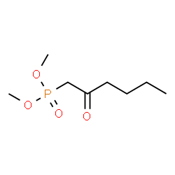 ChemSpider 2D Image | Dimethyl (2-oxohexyl)phosphonate | C8H17O4P
