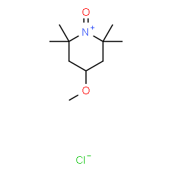 ChemSpider 2D Image | 4-Methoxy-2,2,6,6-tetramethyl-1-oxopiperidinium chloride | C10H20ClNO2