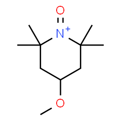 ChemSpider 2D Image | 4-Methoxy-2,2,6,6-tetramethyl-1-oxopiperidinium | C10H20NO2