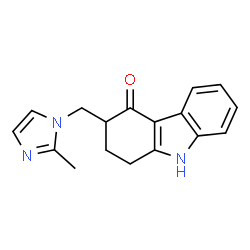 ChemSpider 2D Image | N-DESMETHYLONDANSETRON | C17H17N3O
