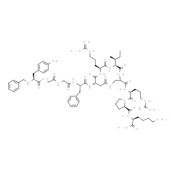 ChemSpider 2D Image | N-Benzyl-L-tyrosylglycylglycyl-N-[(6S,9S,12S)-6-[(2S)-2-butanyl]-3-({(2S)-5-carbamimidamido-1-[(2R)-2-{[(2S)-1,6-diamino-1-oxo-2-hexanyl]carbamoyl}-1-pyrrolidinyl]-1-oxo-2-pentanyl}carbamoyl)-9-(3-car
bamimidamidopropyl)-5,8,11,14-tetraoxo-1,4,7,10-tetraazacyclotetradecan-12-yl]-L-phenylalaninamide | C65H96N20O13