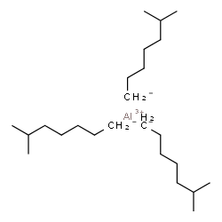 ChemSpider 2D Image | Aluminium tris(6-methylheptan-1-ide) | C24H51Al