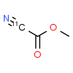 ChemSpider 2D Image | Methyl (~11~C)carbonocyanidate | C211CH3NO2