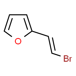 ChemSpider 2D Image | 2-[(E)-2-Bromovinyl]furan | C6H5BrO