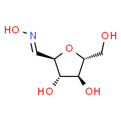 ChemSpider 2D Image | 2,5-Anhydro-D-mannofuranose oxime | C6H11NO5