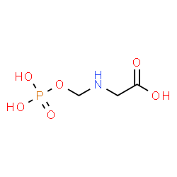 ChemSpider 2D Image | N-[(Phosphonooxy)methyl]glycine | C3H8NO6P