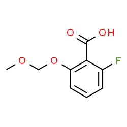 ChemSpider 2D Image | 2-Fluoro-6-(methoxymethoxy)benzoic acid | C9H9FO4