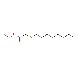 ChemSpider 2D Image | Ethyl (octylsulfanyl)acetate | C12H24O2S