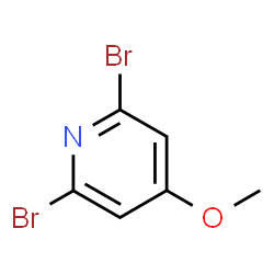 ChemSpider 2D Image | 2,6-Dibromo-4-methoxypyridine | C6H5Br2NO