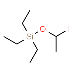 ChemSpider 2D Image | Triethyl(1-iodoethoxy)silane | C8H19IOSi