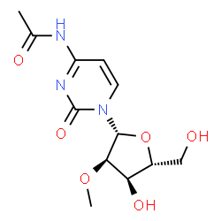 ChemSpider 2D Image | N-Acetyl-2'-O-methylcytidine | C12H17N3O6